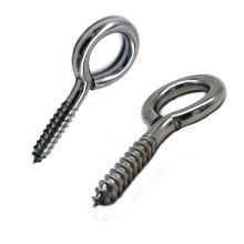 Factory price nickle plated high tensile ss304  / 316 Stainless steel Lag Eye Screw